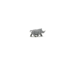 Figurine mini mini rhinocéros 30 x 15 x 10 mm