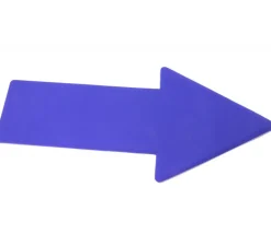 Flèche marquage au sol 34.7 x 15 cm bleu à l'unité