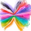 32 foulards de jonglage colorés 60 x 60 cm