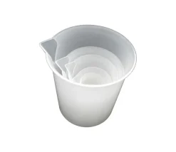 6 Gobelets mesureurs bec verseur plastique béchers