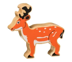 Grand Cerf en bois 96 x 102 x 25 mm