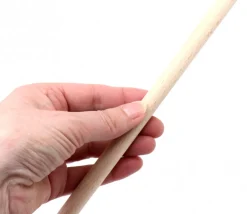 Grand cylindre bois 30 cm bois tige à l'unité