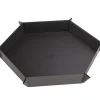 Grande piste de dés hexagonale magnétique 27 x 27 cm