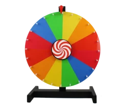 Grande Roue effaçable 45 cm colorée pour jeux de loterie