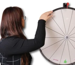 Grande Roue neutre 60 cm jeux loterie personnalisable