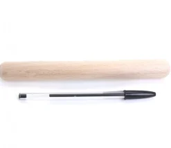 Grand rouleau en bois 20 cm - cuisine et modelage