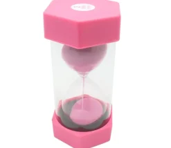 Grand sablier super lisible 2 minutes - ROSE - 16 cm MAXI