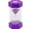 Grand sablier super lisible 15 minutes - VIOLET - 16 cm MAXI