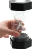 Grand sablier super lisible 30 minutes - NOIR - 16 cm MAXI