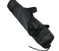 Grand sac rangement long de 46 à 65 cm - Pochette noire avec anse de transport