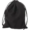 GRAND Sac velours NOIR taille M 200 x 150 mm
