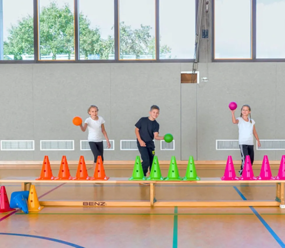 6 grands Cônes slalom 30 cm SUPER RESISTANTS avec trous