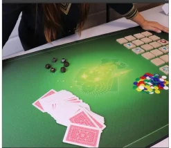 Grand tapis multijeux 100 x 60 cm Vert émeraude - super qualité taille 2
