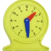 Horloge apprentissage aiguilles mobiles 12.5 x 11 cm