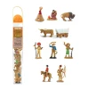 Indiens et cow-boys : 11 figurines de jeu