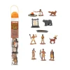 Indiens Powhatans : 12 figurines de jeu