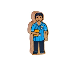 Infirmier en bois 100 x 45 x 25 mm personnage jeu