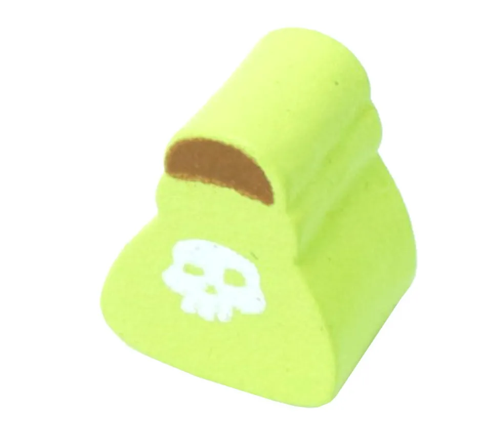 Jeton de jeu fiole poison en bois - 16 x 13 x 10 mm