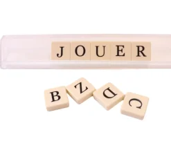 Jeton Lettre de l'alphabet en plastique à l'unité