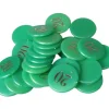 Jeton numéroté nacré 32 mm numéro 20