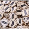500 jetons en bois sandwich - 2.5 cm