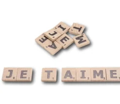 7 jetons lettres jeu pour dire 