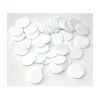 50 Jetons plastique 20 mm - pions ronds plats 2 cm pour jeux par couleur
