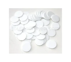 50 Jetons plastique 20 mm - pions ronds plats 2 cm pour jeux par couleur