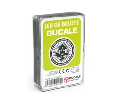 Jeu Belote 32 cartes dans boite plastique - Ducale