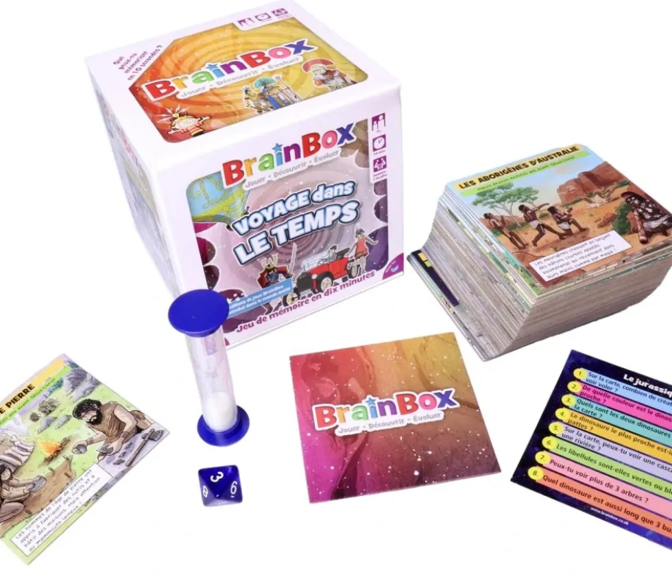 Jeu Brainbox Voyage dans le temps