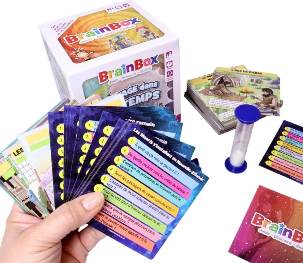 Jeu Brainbox Voyage dans le temps