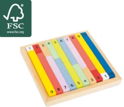 Jeu Bâtons de calcul en bois éducation