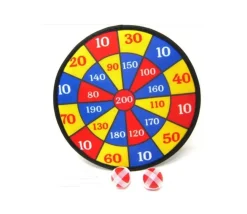 Jeu Cible velcro 27 cm velcro 2 balles de lancer