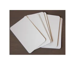 Jeu de 54 cartes blanches à personnaliser dans boite taille standard 59 x 91 mm