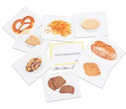 Jeu de 104 cartes photos aliments - découverte, tri, groupe