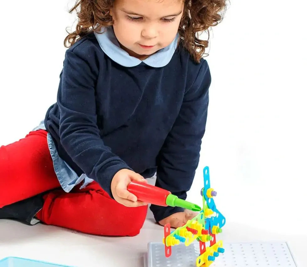 Jeu de construction vissage - mosaique art 3D