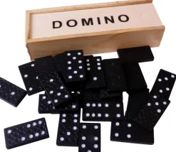 Jeu de dominos coffret bois