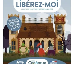 Jeu de parcours à personnaliser Libérez-moi - jeu de plateau créatif