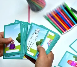 Jeu des 7 familles à personnaliser SUPER FAMILLES