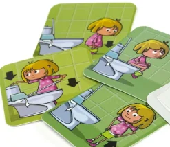 Jeu des séquences habitude hygiène enfant 3 à 6 ans