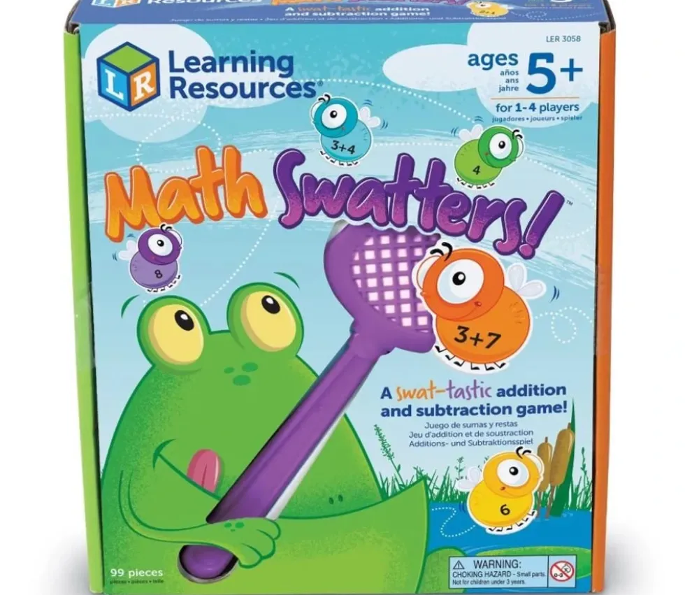 Jeu des tapettes à mouches : mathswatters