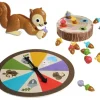 Jeu éducatif écureuil gourmand et rusé