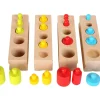 Jeu à emboiter bois : épaisseur et diamètre