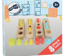 Jeu à emboiter bois : épaisseur et diamètre