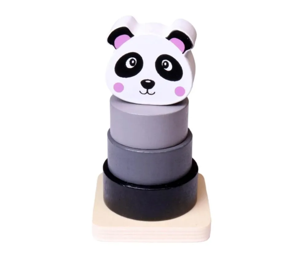 Jeu empilable panda 10 cm