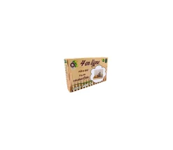 Jeu 4 en ligne en bois 17 x 23 x 14 cm