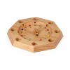 Jeu giroulette bois avec toupie et billes - super roulette