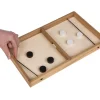Jeu palets Puck hockey bois 35 x 21 cm - petit format