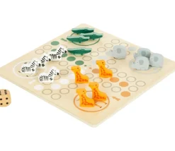 Jeu Petits chevaux en bois version Safari