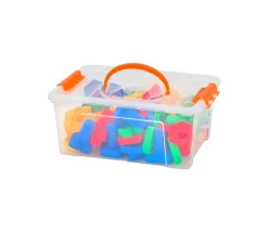 Jeu 64 pièces vis et écrous dans boite plastique